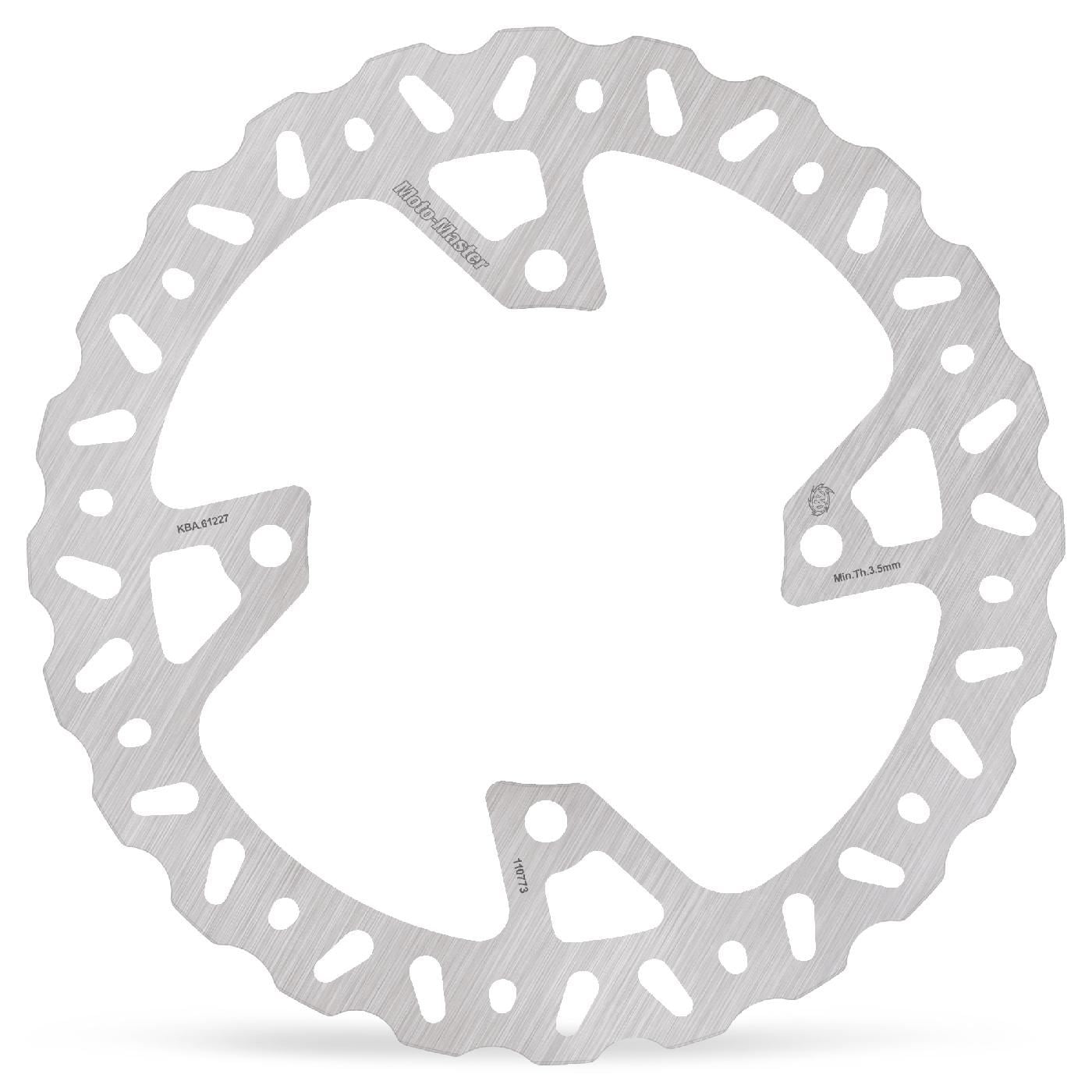 Moto-Master Rear Nitro Series 250 mm Brake Disc For Kawasaki KX 450 2019-2023